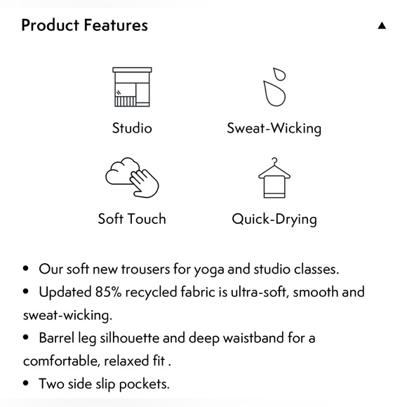 Sweaty Betty Gaia Yoga Pants Size L - Picture 3 of 6